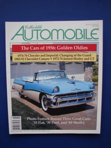 Collectible Automobile Magazine Aug 2006 1956 Mercury Montclair Camaro LOOSE - Picture 1 of 2