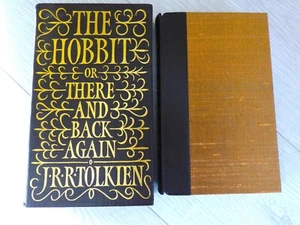 The Hobbit Or There And Back Again JRR Tolkien - Folio Society Number Limited Ed - Picture 1 of 12