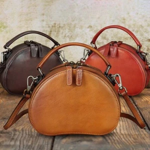 Genuine Leather Small Purse Phone Bag for Women Crossbody Shoulder Bag Satchel - Picture 1 of 14