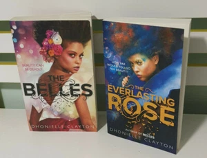 LIBRO DE FANTASÍA DE LAS BELLAS LA ROSA ETERNA 1 Y 2 DHONIELLE CLAYTON - Imagen 1 de 3