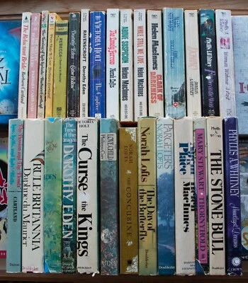 Mix & Match 4 of 43 Cartland, Cookson, Du Maurier, Holt, MacInnes & Whitney Book - Image 1 of 4