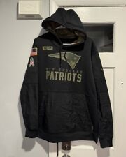Nike New England Patriots Salute To Service Men's XL OnField Hoodie NKDY