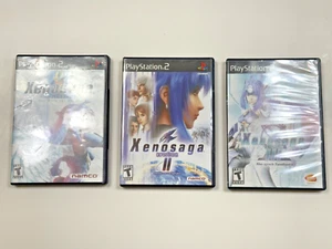 Xenosaga I, II, and III (PS2 NTSC-U, All Games CIB, Black Edition, and Tested) - Picture 1 of 17