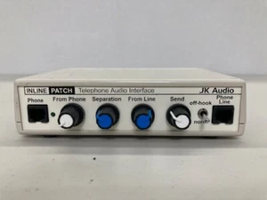 JK Audio Inline Phone Line Patch POTS Telephone Audio Interface - Picture 1 of 2