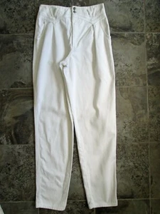 Vintage Wrangler Women's Jeans 15/16 32x35 Western Cotton White Denim High Full - Picture 1 of 9