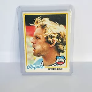 Tarjeta vintage Topps #100 1978 de George Brett Royals - Imagen 1 de 2