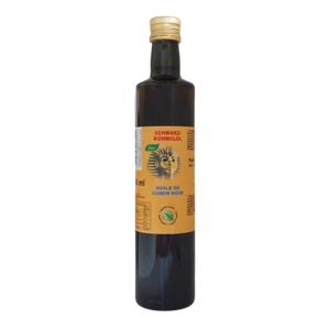 Bio Schwarzkümmelöl Nigella Sativa Ägypten 500 ml kaltgepresst pur naturrein - Bild 1 von 6