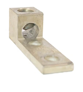 Ilsco TA-350-2NS Aluminum Mechanical Lug 350MCM-6 Single Barrel 2-Hole - Picture 1 of 7