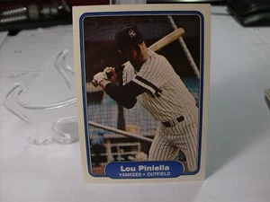 1982 Fleer Baseball #48 - Lou Piniella - New York Yankees 82-856 - Bild 1 von 2