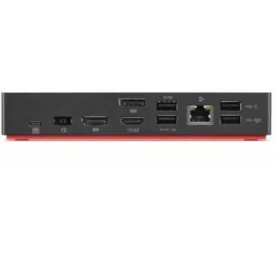 Lenovo ThinkPad USB-C Dock Gen 2 Port Replicator - Black (40AS0090EU) - Image 1 of 4