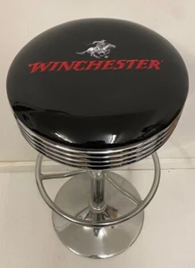 WINCHESTER FIREARMS AMMUNITION PREMIUM BAR STOOL ADJUSTABLE HEIGHT - Picture 1 of 7