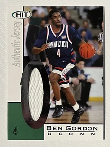 Ben Gordon 2004 SAGE Hit Authentic Jersey UConn Huskies - Picture 1 of 2