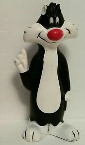 Vintage R Dakin & Co Warner Bros SYLVESTER CAT Figure Squeak Toy Looney Tunes