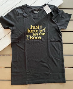J. Maglietta da collezione Crew Factory ""Here for the Boos - Foto 1 di 6