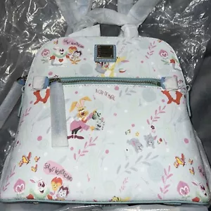 Zaino Dooney & Bourke Disney Parks Reigning Conigli Manico Top Borsa Lusso Nuovo - Foto 1 di 2
