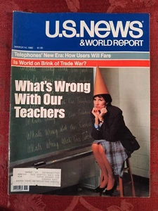 U S NEWS World Report Magazine March 14 1983 What's Wrong With Our Teachers? - Picture 1 of 1