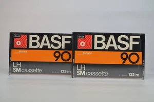 2Mall BASF 90 LH SM Stereo Cassette Kassette 132 Meter - Bild 1 von 6