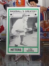 ⚾ 1982 TCMA #23 LOU GEHRIG * BASEBALL'S GREATEST * NEW YORK YANKEES ⚾