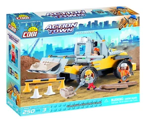 Cobi Action Town 'Bulldoder' 250 Pieces & 3 Figures Item #1664 - Picture 1 of 3