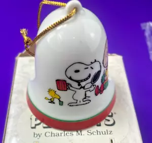 Christmas ornaments Peanuts by Charles M. Schulz, 1960s, Japan, Porcelain zz - Picture 1 of 6