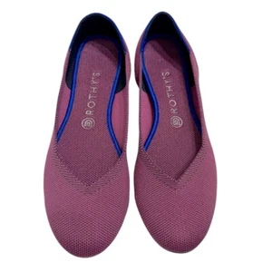 Rothy’s Flats around Almond Toe Berry Purple Damen 10 Halbschuhe geschlossener Schuh - Bild 1 von 10