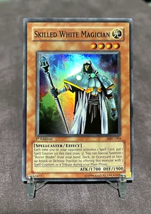 Yugioh! Skilled White Magician MFC-064 Super Rare 1st Edition NM - Picture 1 of 5
