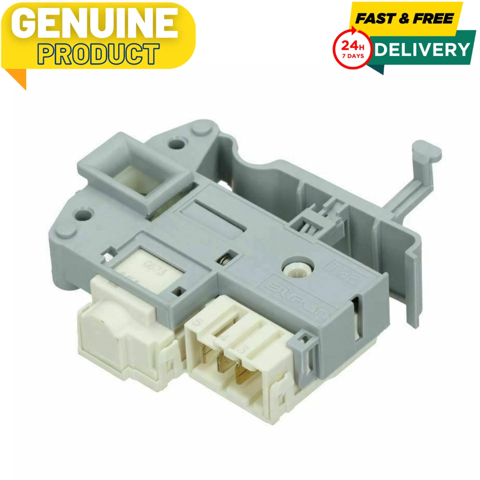 Genuine Washing Machine Door Interlock for Hotpoint  WML520 WML540 WML560 - Image 1 of 1