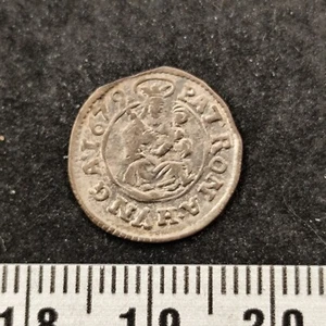 Piece Denier 1679 Hungary in Silver REF16190J - Picture 1 of 2