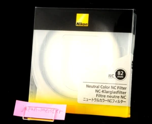 Nikon 82mm Neutral Color NC Filter Clear Lens Protector NC-82 - Picture 1 of 10