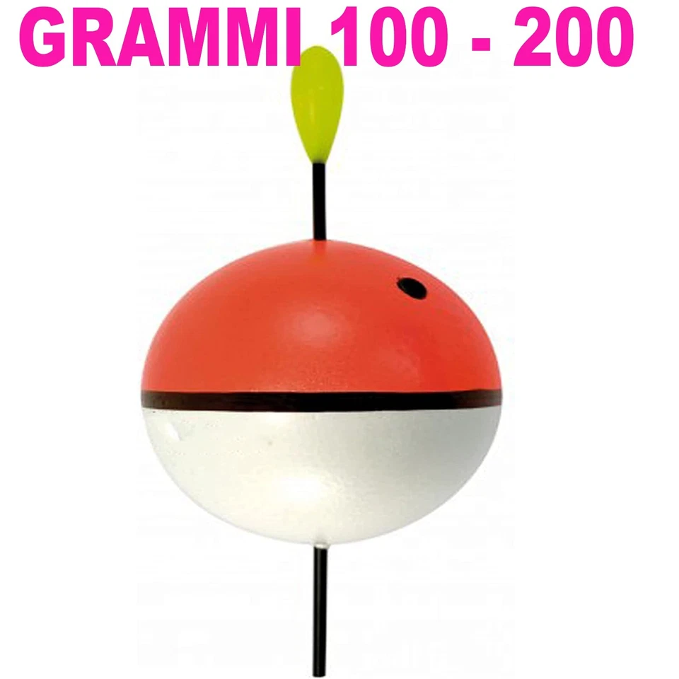 galleggiante scorrevole boa sfera con portastarlight pesca siluro mare storione  - Immagine 1 di 1