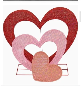 Valentinstag vorbeleuchtete Außendekoration mit LED-Leuchten - Bild 1 von 1