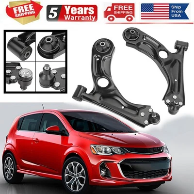 2PC Front Lower Control Arms and Ball Joints Set for Chevrolet Sonic 2012-2020 Foto 1 de 4