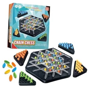 Large Size Chain Triangle Chess Game, Triggle Game, Board Game for Family Game - Picture 1 of 7