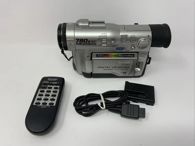 Sharp Digital Viewcam Camcorder VL-WD450 Mini DV UNTESTED FOR PARTS - Image 1 of 4