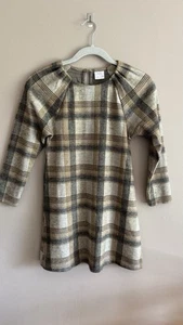 Girls ZARA Plaid Sweater Dress, Size 10 - Picture 1 of 9