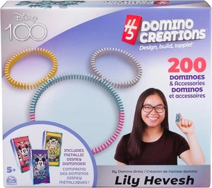 Spin Master Disney 100th Anniversary H5 Domino Creations 200-teiliges Set - Lily Hevesh - Bild 1 von 14