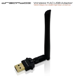 Dreambox Dual Band Wireless USB 2.0 Adapter 1300 Mbps inkl. Antenne - Bild 1 von 5