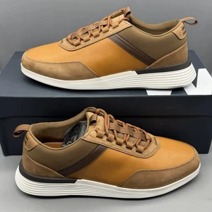 Wolf & Shepherd Crossover Victory Trainer Herren 9 braun Leder Freizeit elegante Schuhe - Bild 1 von 14