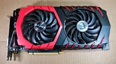 MSI NVIDIA GeForce GTX 1060 6GB GDDR5 Graphics Card GTX1060GAMINGX6G - TESTED - Image 1 of 4