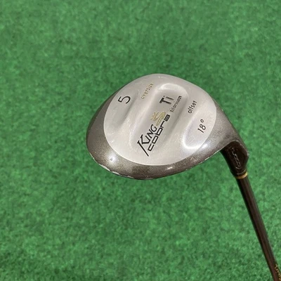 King Cobra Titanium Ti Oversize Offset 5-Wood 18° Graphite Senior Flex 44" RH - Image 1 of 4