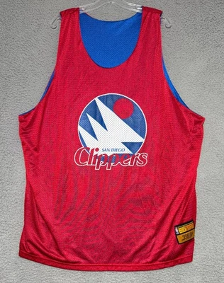 Vintage GIII Carl Banks Big Man Los Angeles San Diego Clippers Jersey Mens 2XL - Image 1 of 4