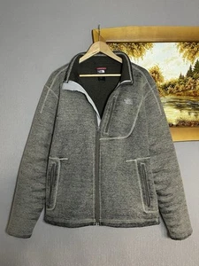 Crazy The North Face TNF Wool Zip Fleece Jacket Size XL - Picture 1 of 20