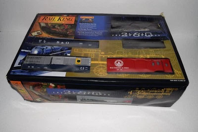 MTH 30-4020-1 Rail King 2-6-0 R-T-R Train Set w/ Proto Sound - Image 1 of 4