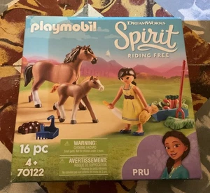 BOITE SET PLAYMOBIL PLAYMO 70122 SPIRIT APO AVEC CHEVAL ET POULAIN - Imagen 1 de 2