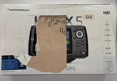 Humminbird 410220-1NAV HELIX 5 CHIRP DI (Down Imaging) GPS G2 NAV Fish Finder - Image 1 of 4