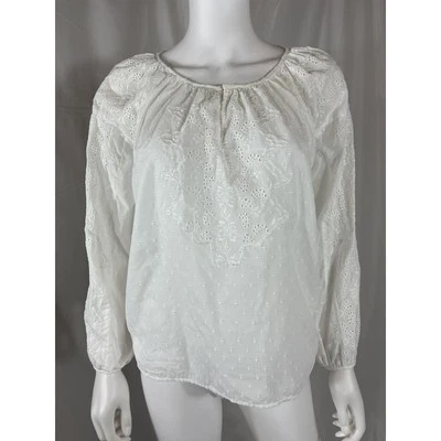 Velvet 'Victoria' White Blouse Size XS - Image 1 of 3
