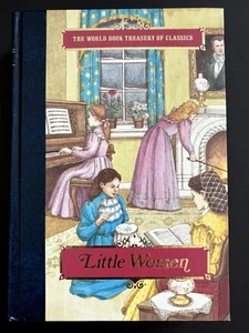 Little Women Hardcover Book Louisa May Alcott World Book Treasury Of Classics - Picture 1 of 16
