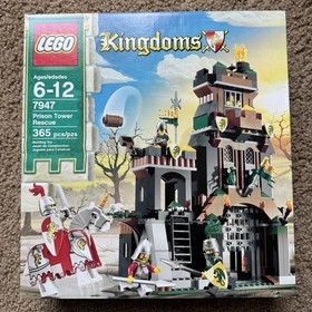 LEGO Prison Tower Rescue 7947 Kingdoms Castle Complete Set 365 Pieces