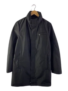 PRADA Fabric Rain Coat black 46 Used - Picture 1 of 6