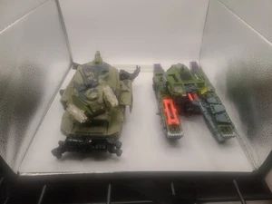 Transformer 2 Figure Lot Incomplete 2007 BRAWL And 2002 Armada Universe Megatron - Picture 1 of 5